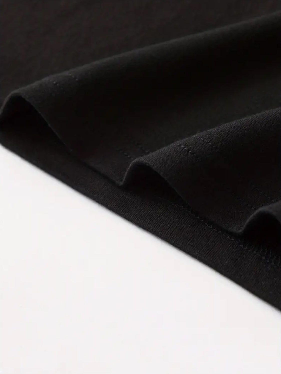 Letter Graphic Round Neck Short Sleeve T-Shirt