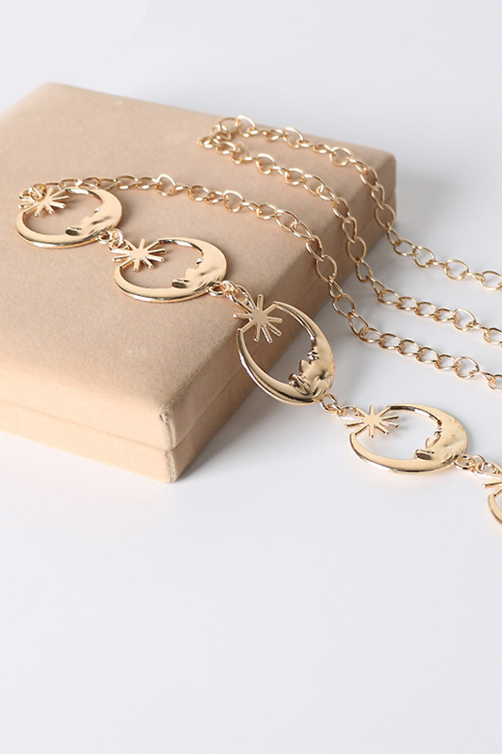 Sun and Moon Alloy Belt