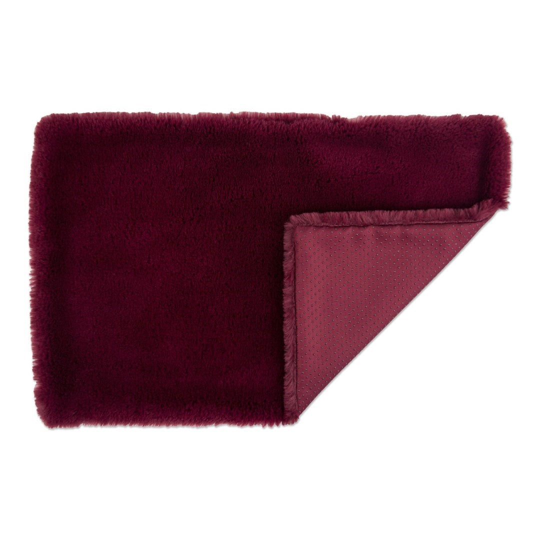 Cage Liner Faux Fur Cranberry Lg