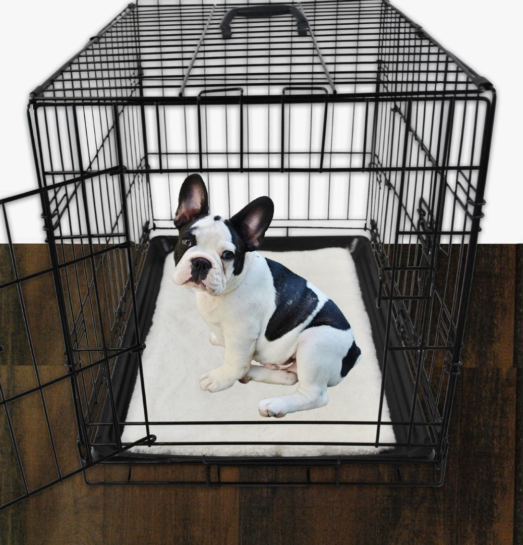 Cage Liner Faux Fur Cranberry Lg