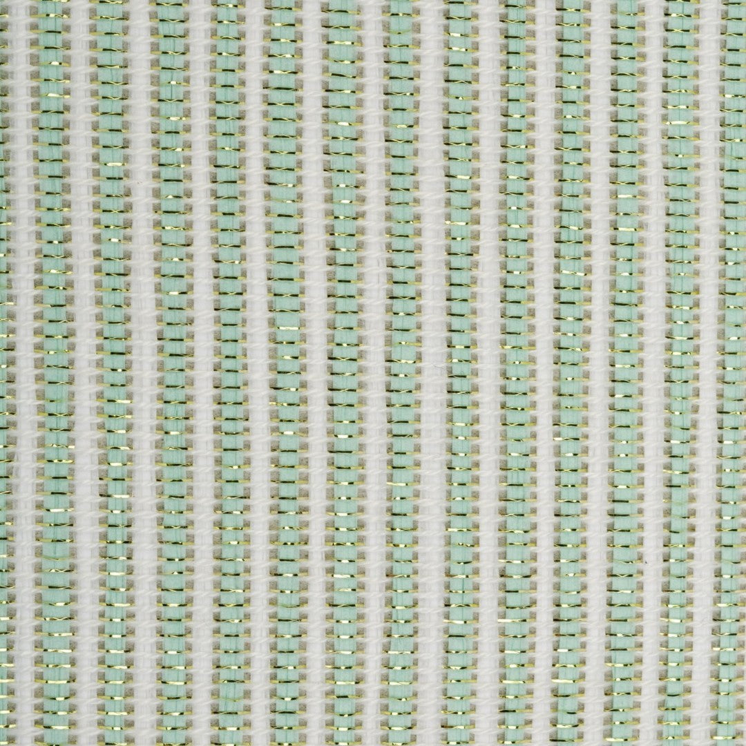 Green Stripe Shimmer Beach Bag