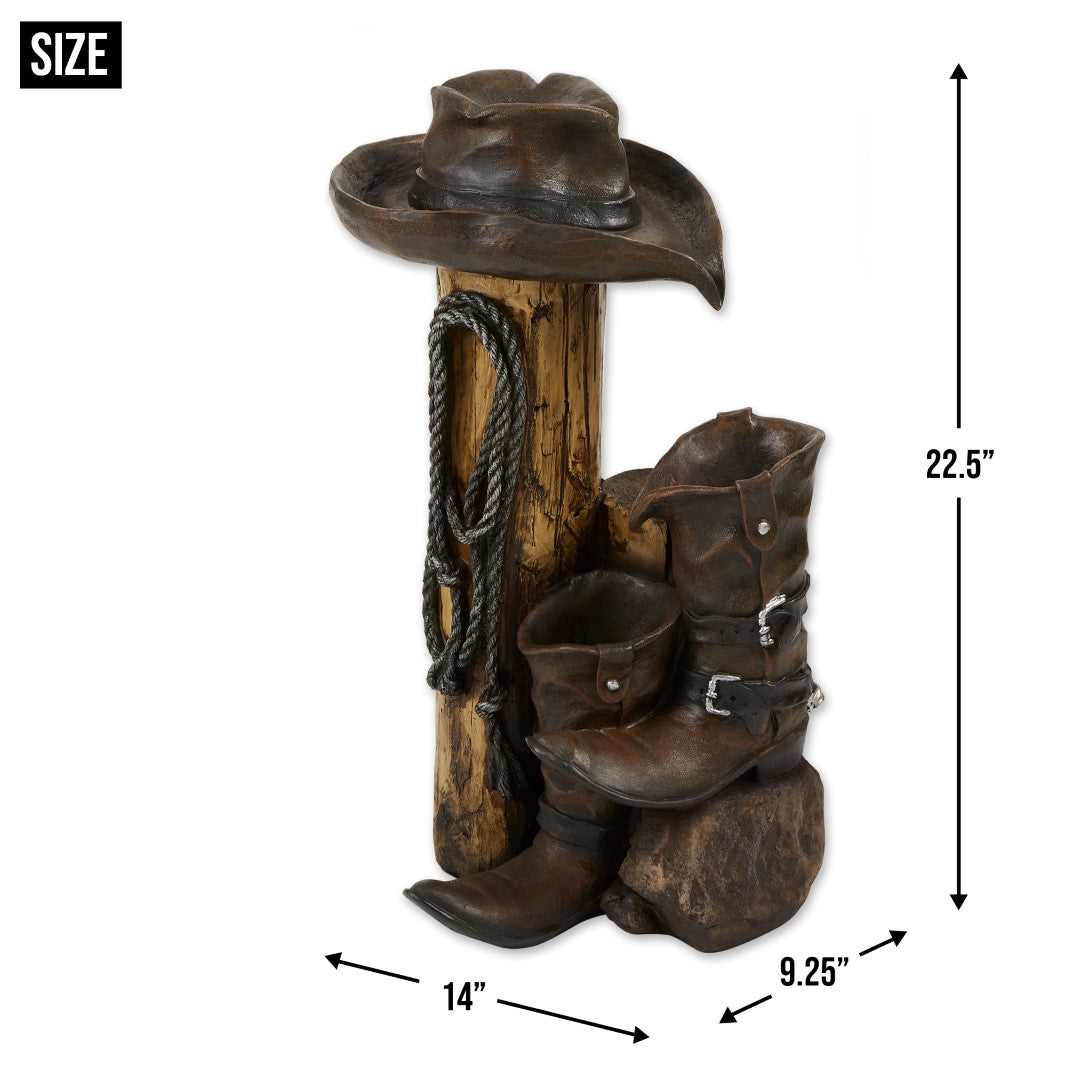 Wild Western Water Fountain (Pump Incl.)