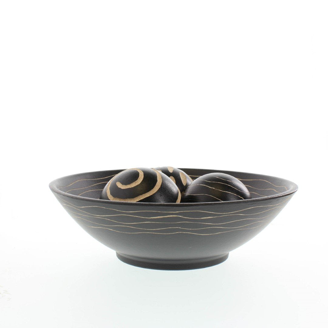 Artisan Deco Bowl And Balls
