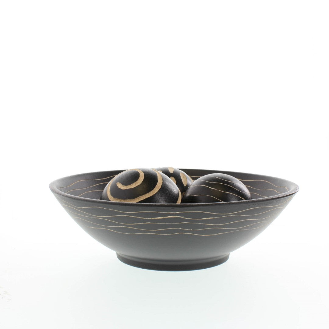 Artisan Deco Bowl And Balls