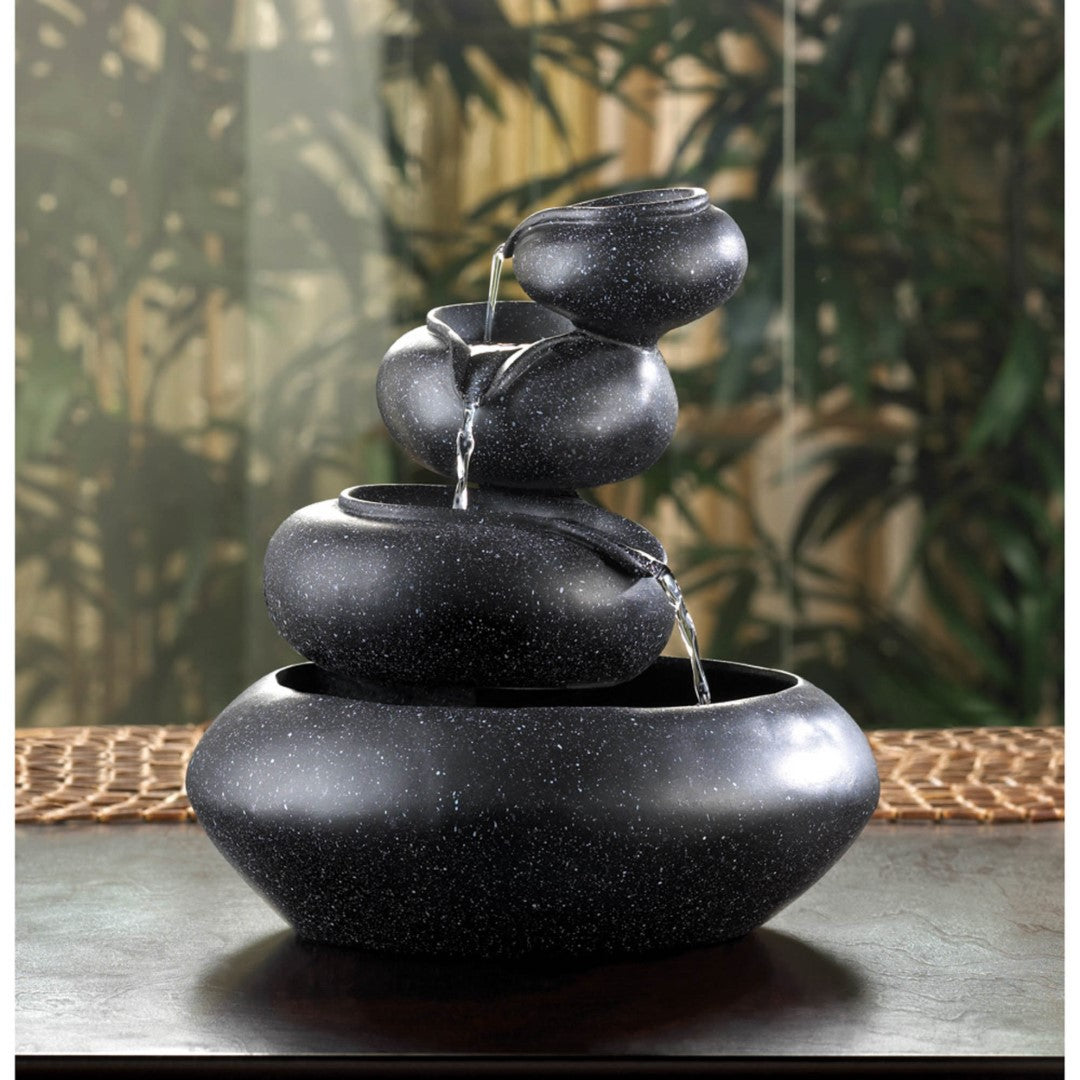 Four-Tier Tabletop Fountain (Incl. Pump)