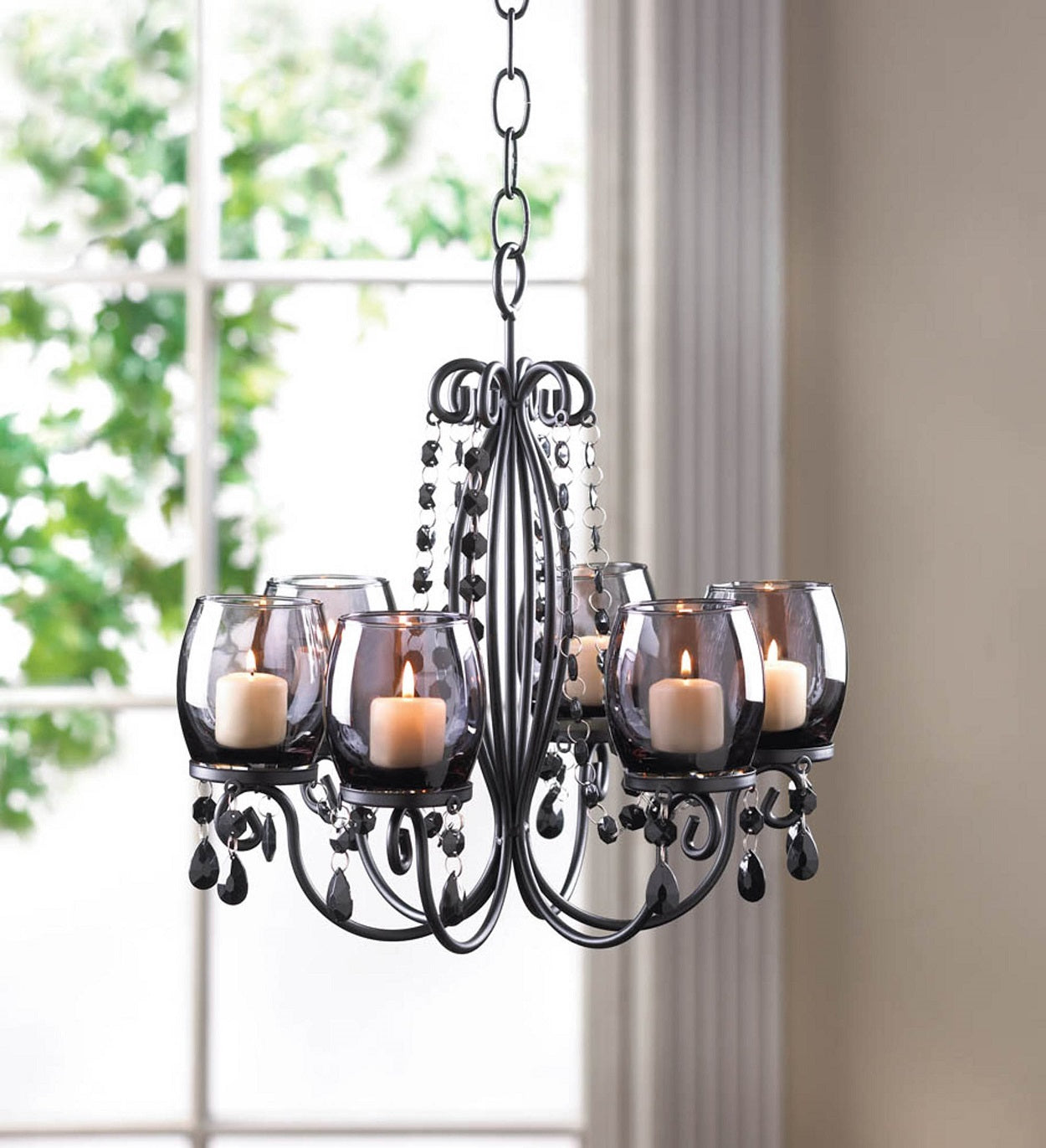 Midnight Elegance Chandelier