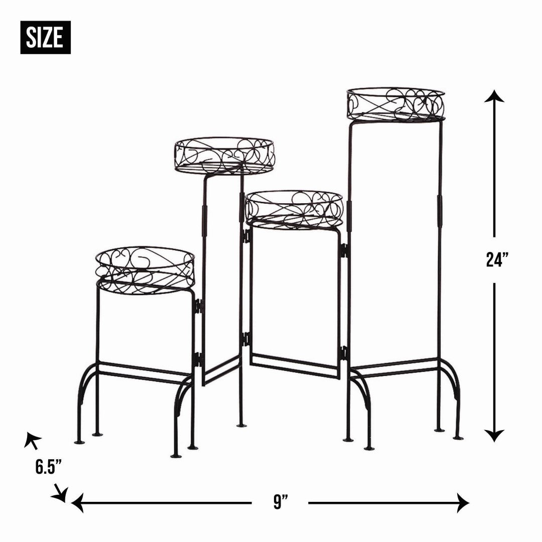 Four-Tier Plant Stand Screen