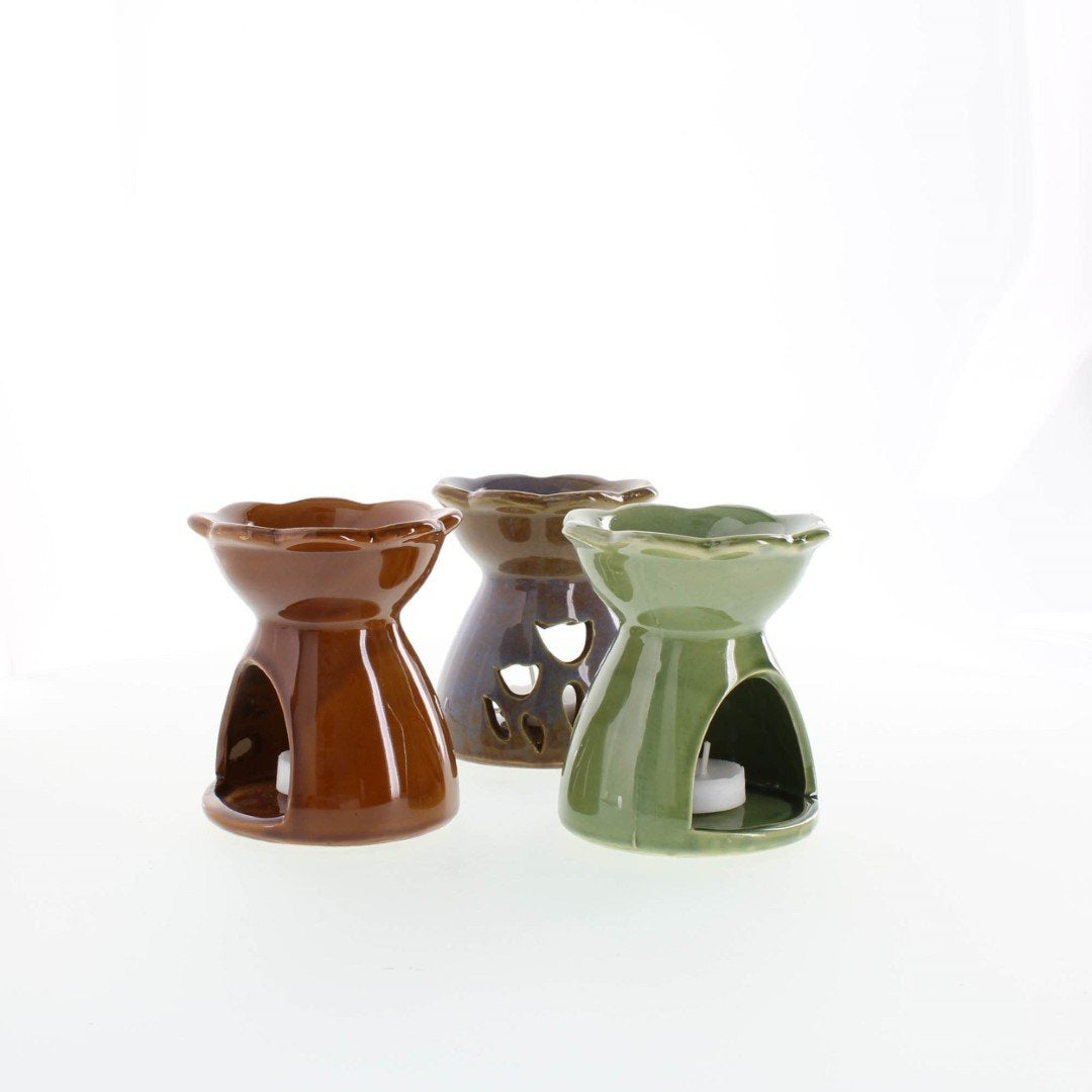 Flower Oil Warmer Trio