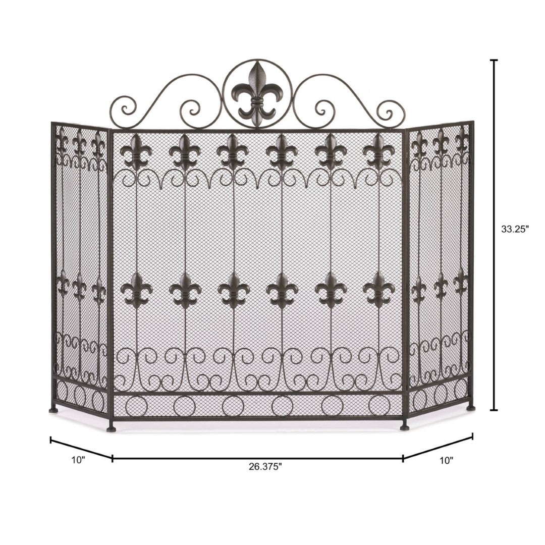 French Revival Fireplace Screen