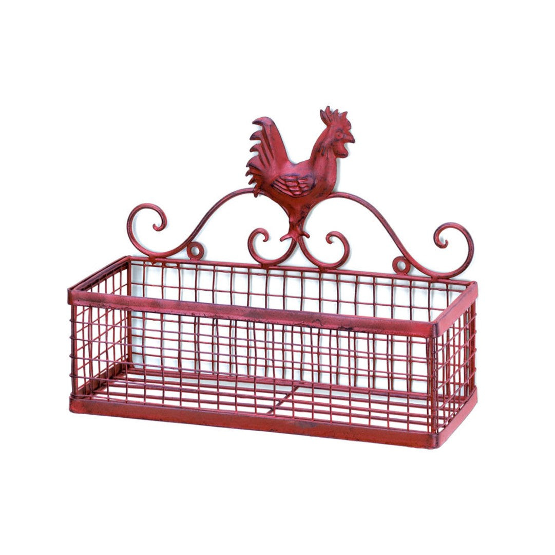 Red Rooster Single Wall Rack
