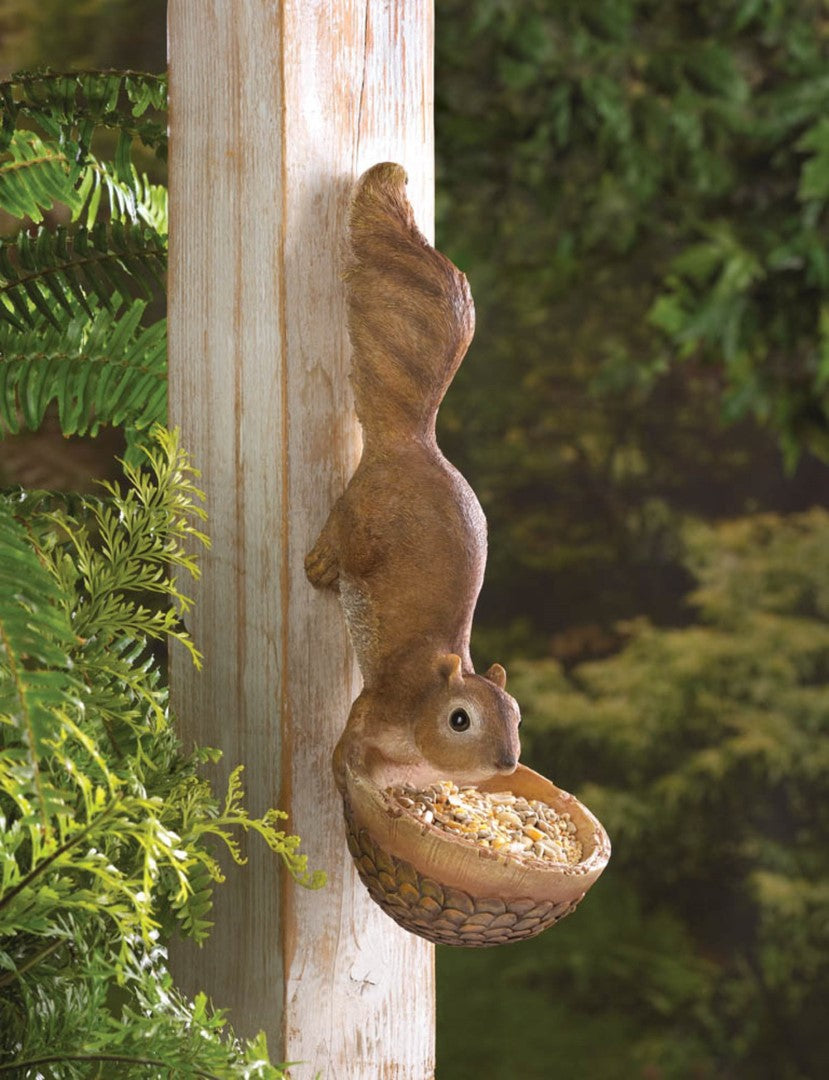 Scurrying Squirrel Bird Feeder