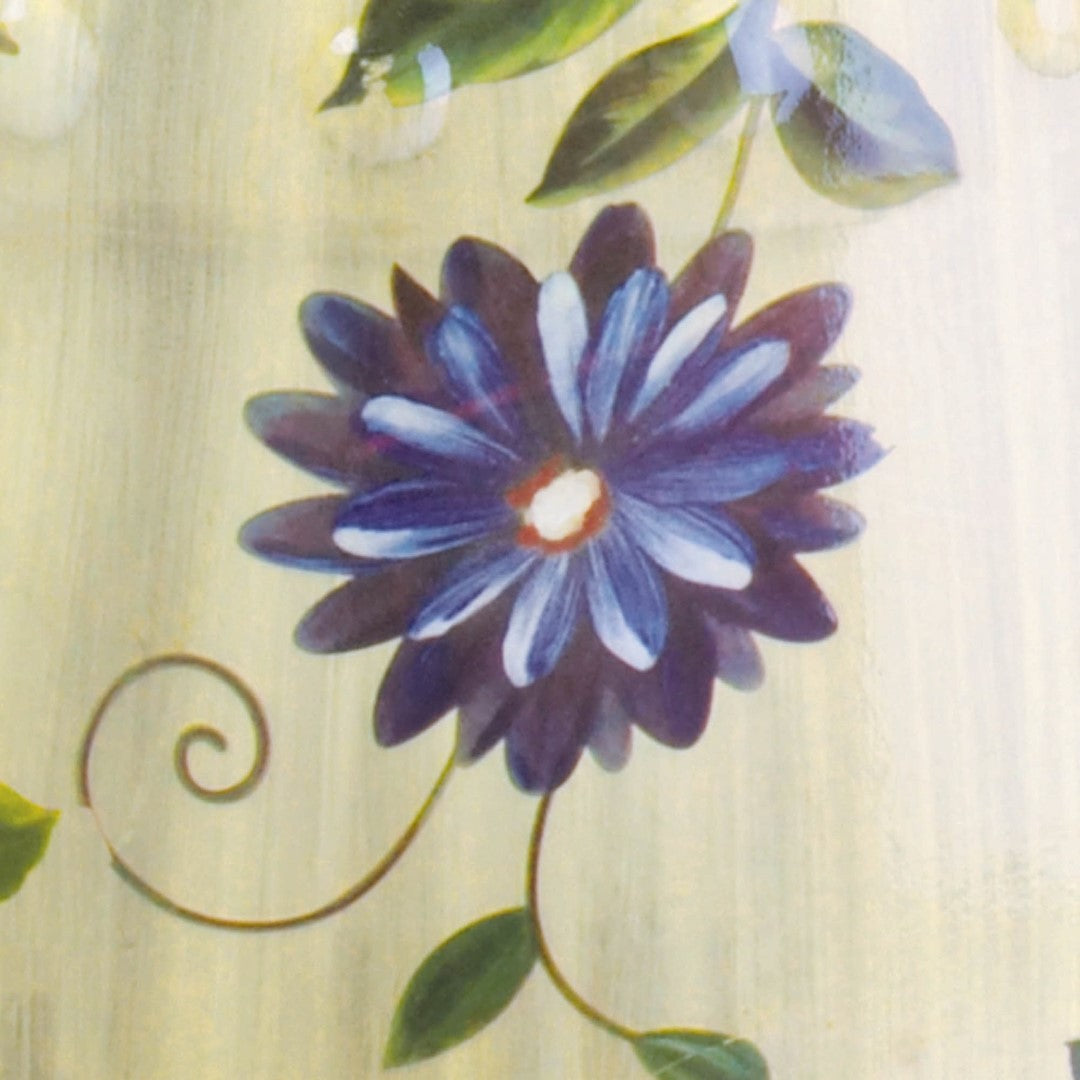 Butterfly Garden Ceramic Stool