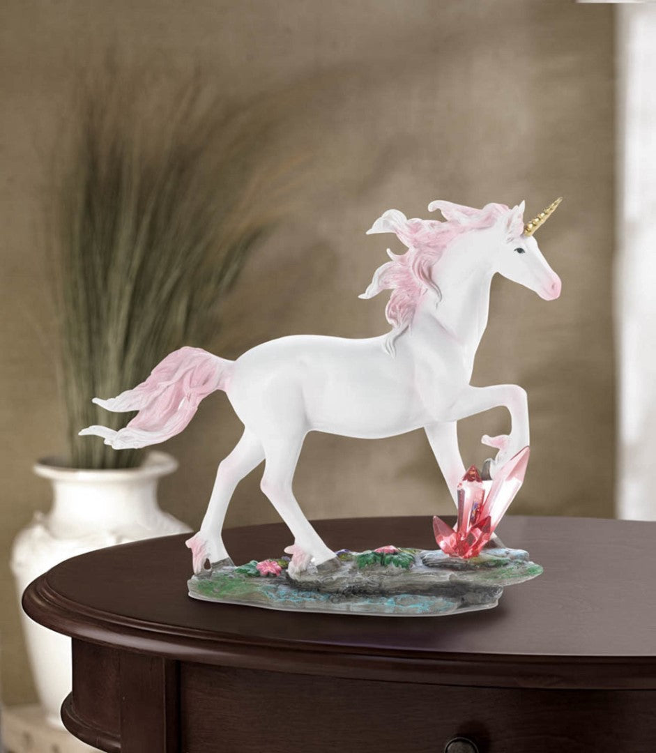 Unicorn Crystals Figurine
