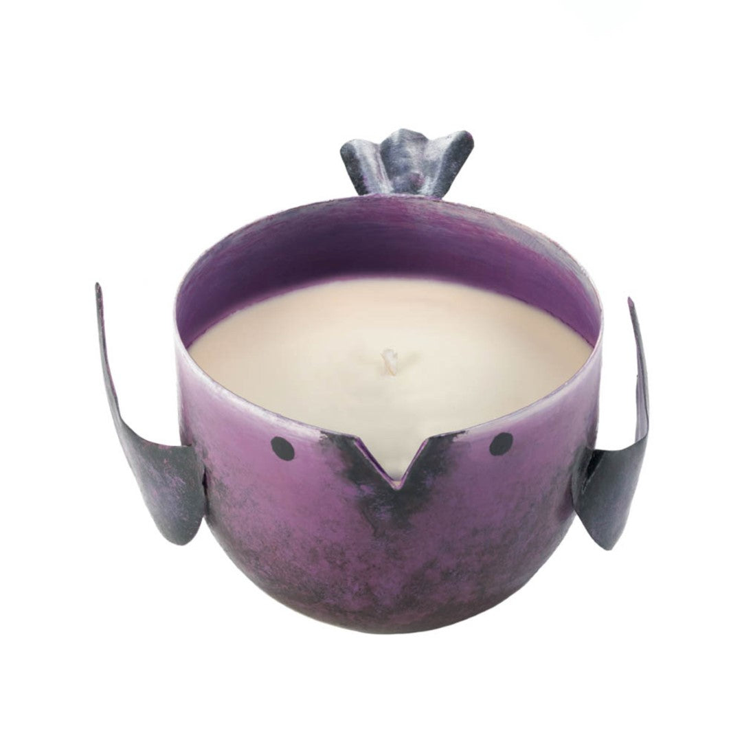 Pomegranate Birdie Candle