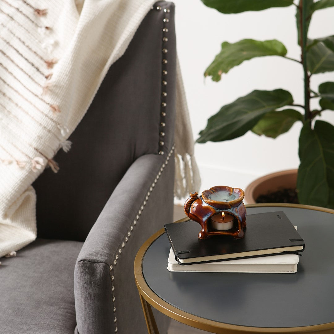 Elephant Oil Warmer Trio