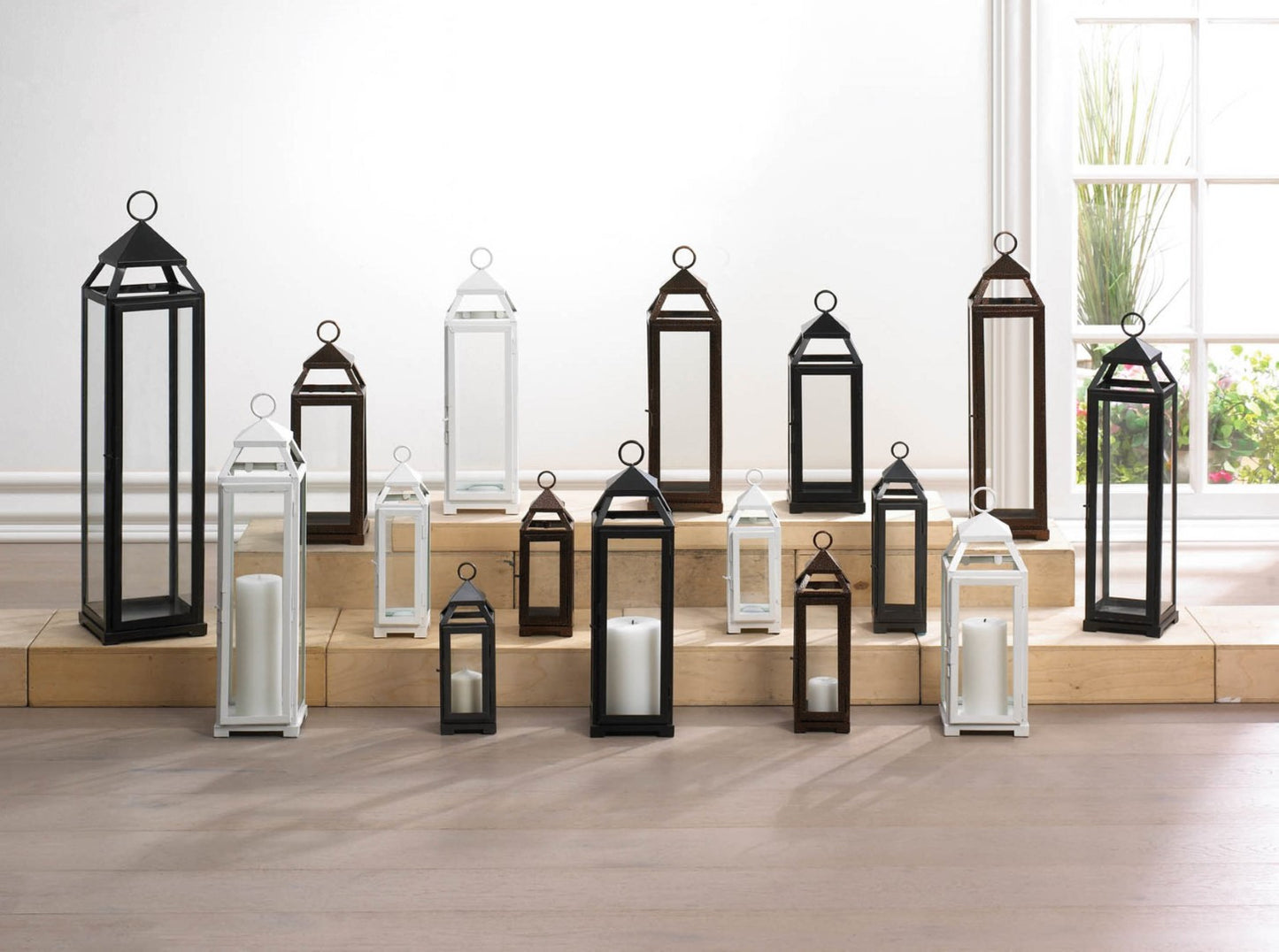 Tall Slate Lantern