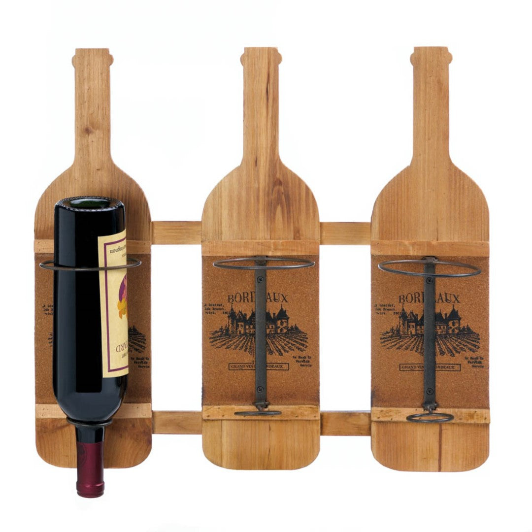 Bordeaux Wooden Bottle Holder