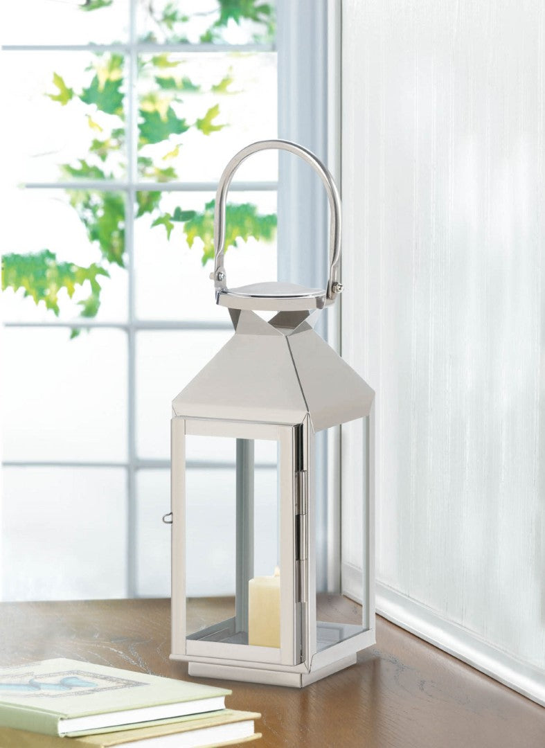 Small Manhattan Stainless Steel Lantern