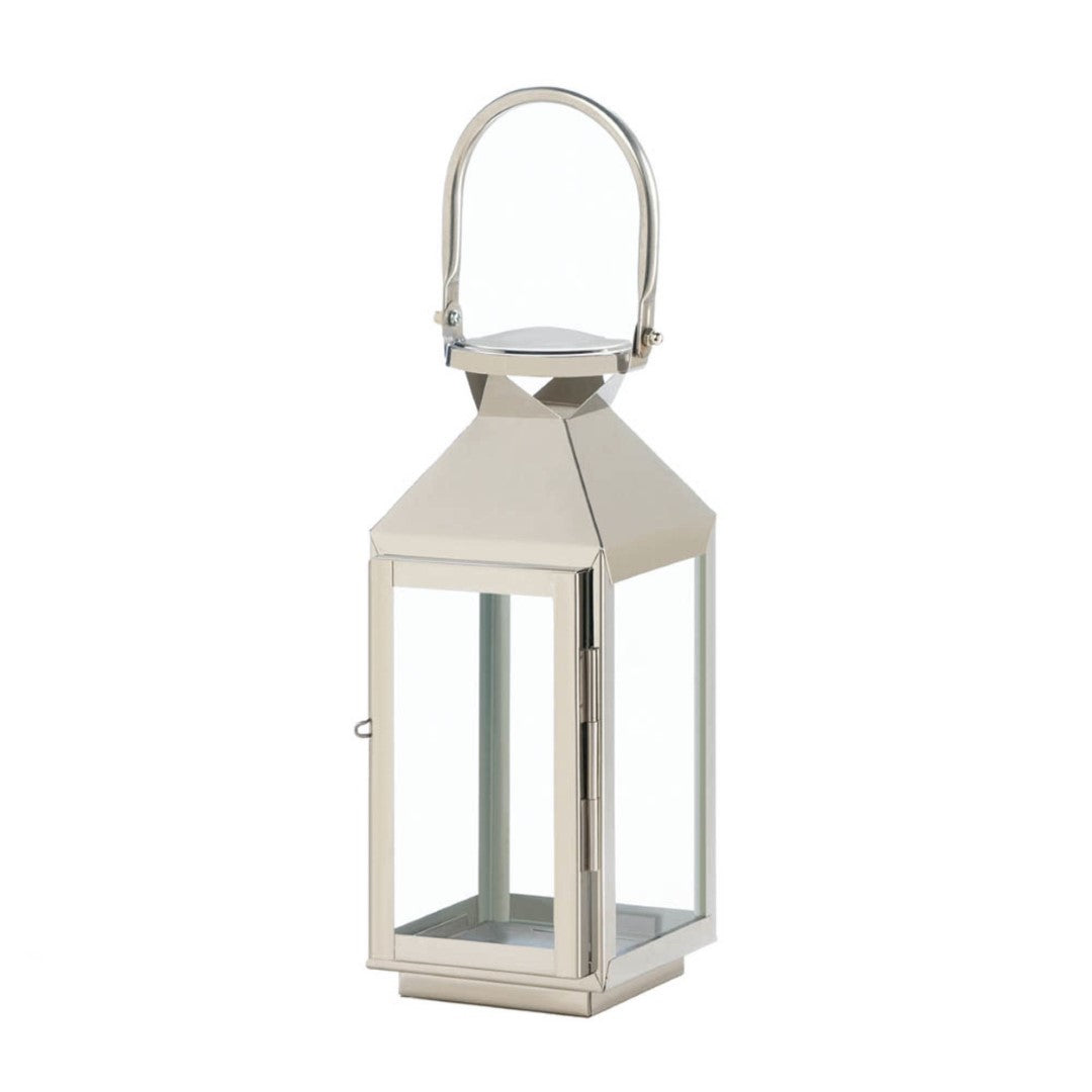 Small Manhattan Stainless Steel Lantern