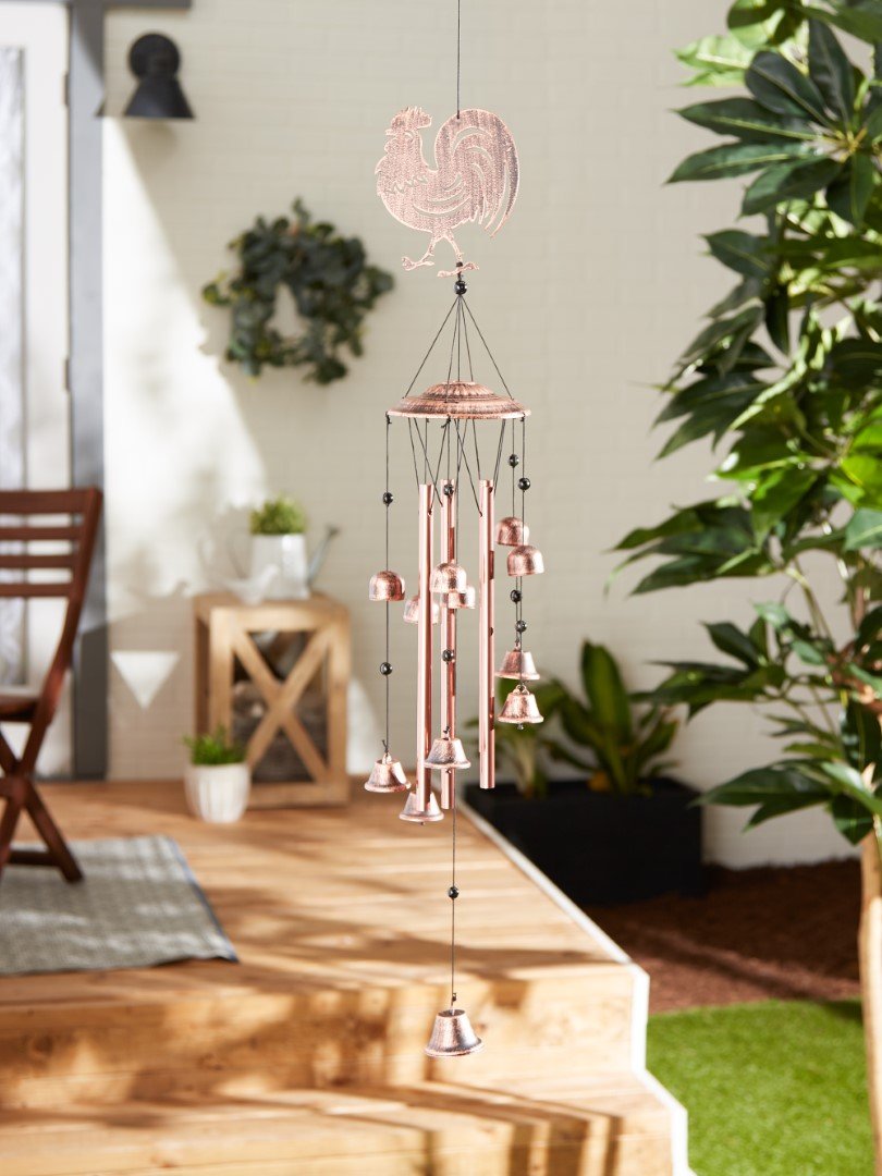 Rooster Bell Wind Chimes
