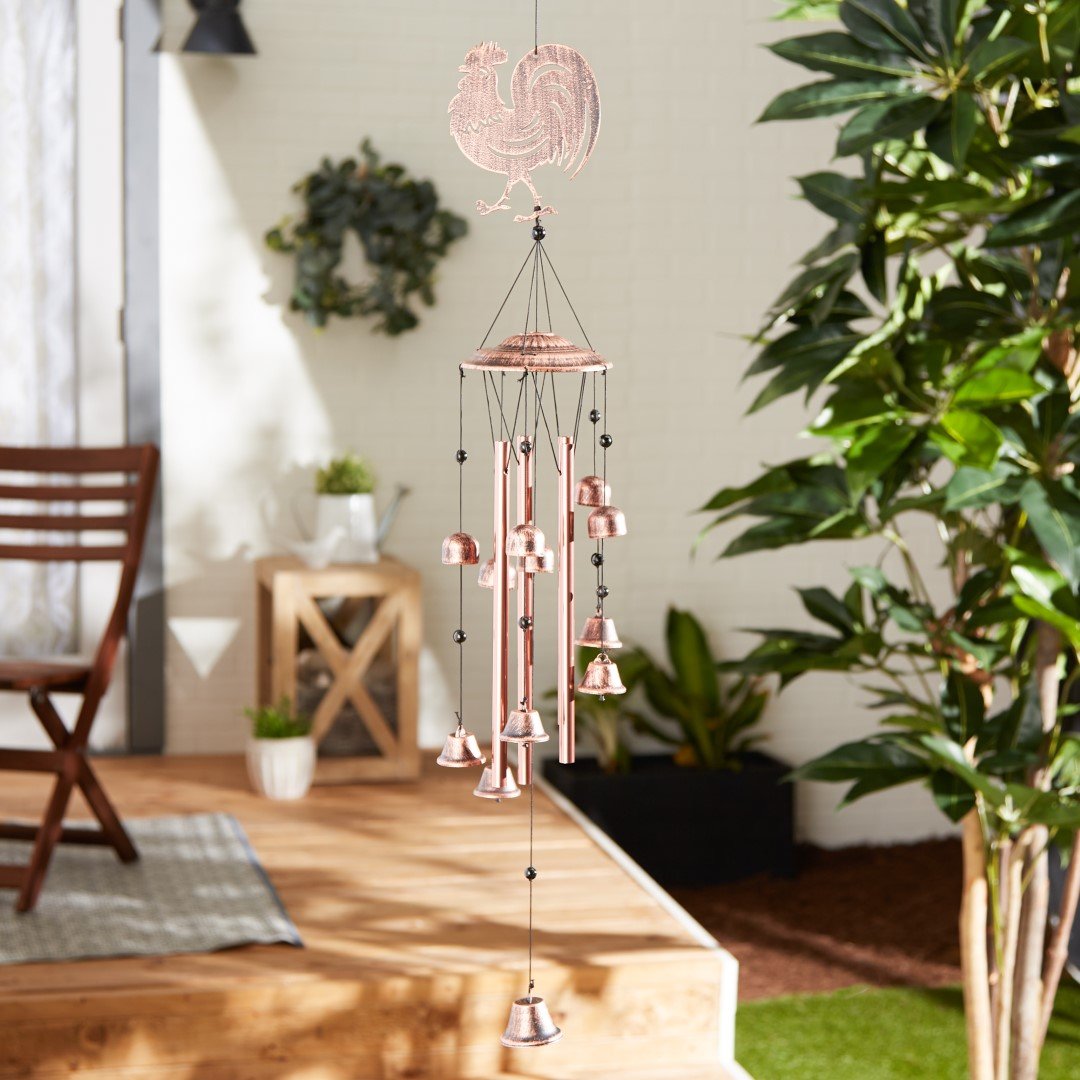 Rooster Bell Wind Chimes