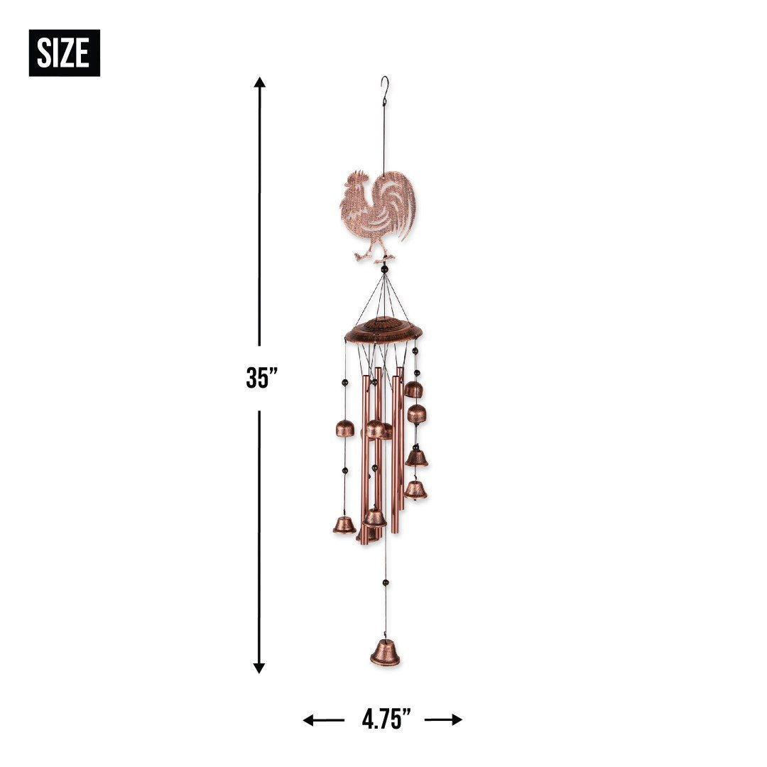 Rooster Bell Wind Chimes