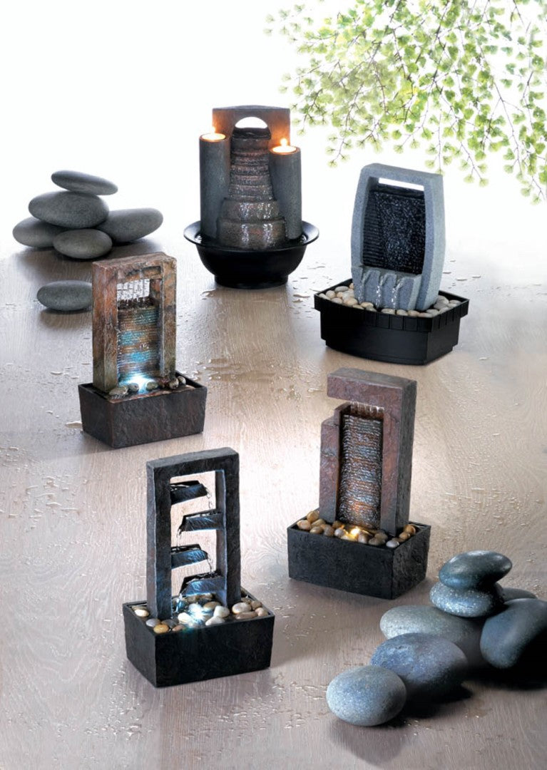Classic Water Wall Tabletop Fountain (Incl. Pump)
