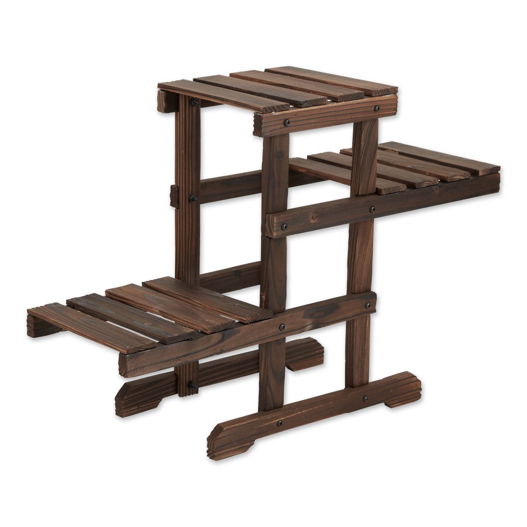 Zigzag Pallet Plant Stand