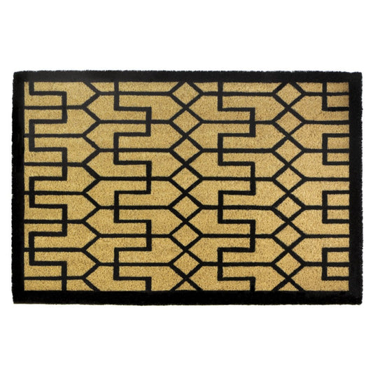 Buchanan Art Deco Coir Doormat 