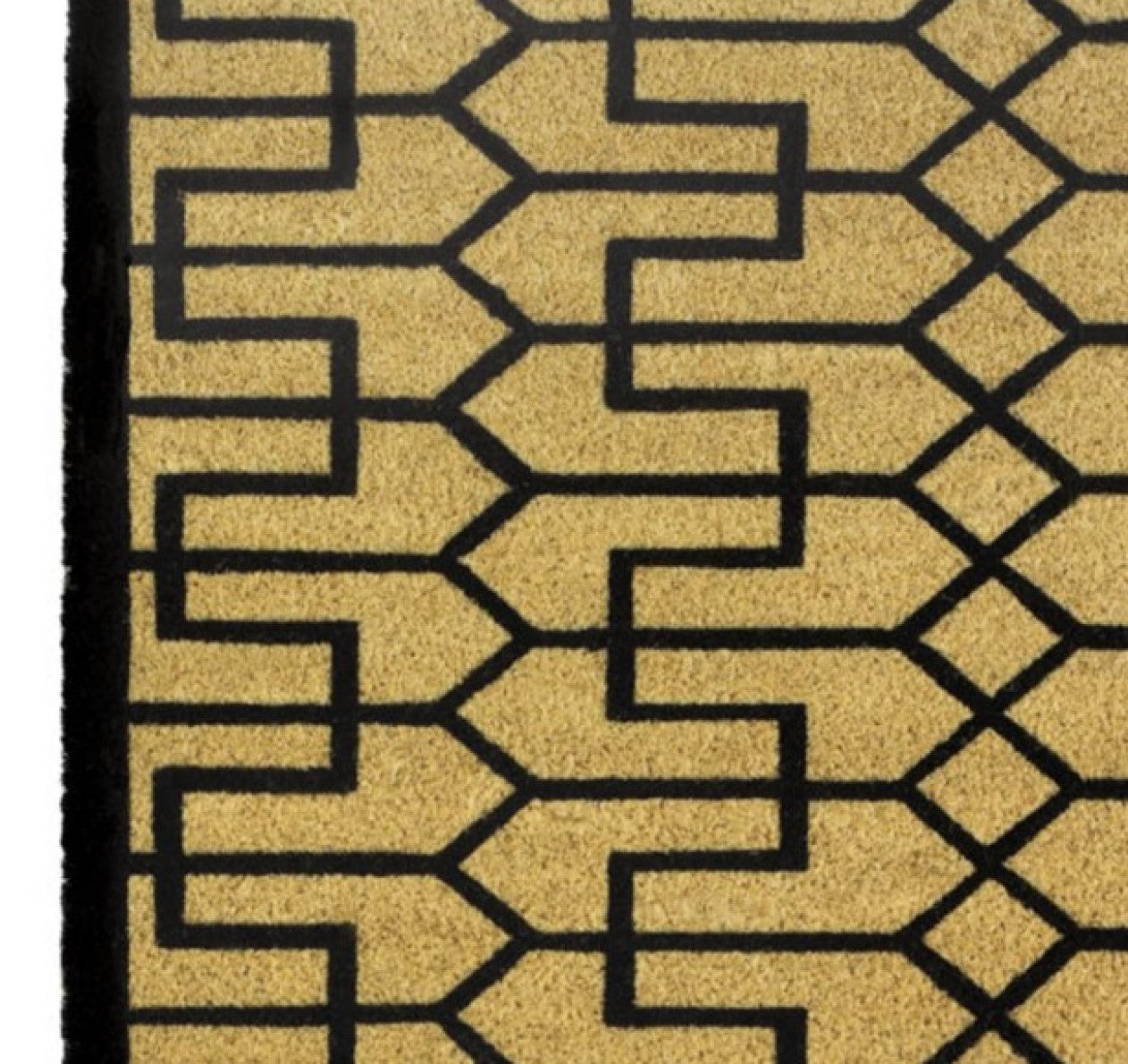 Buchanan Art Deco Coir Doormat