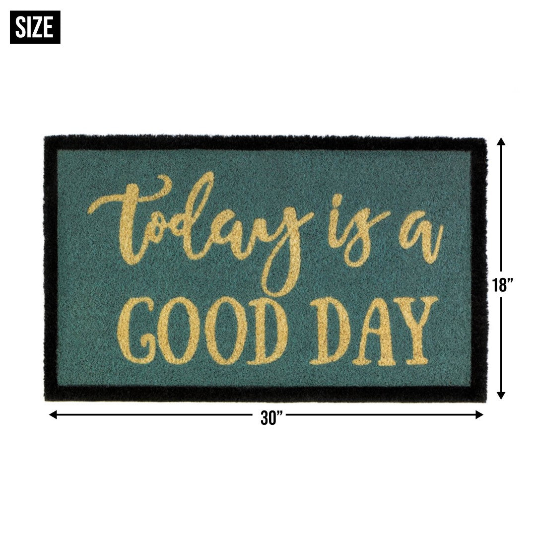 Elsa Today Is A Good Day Coir Mat