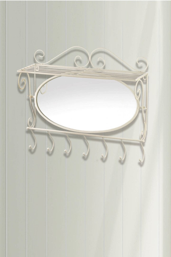 Mirrored Wall Shelf
