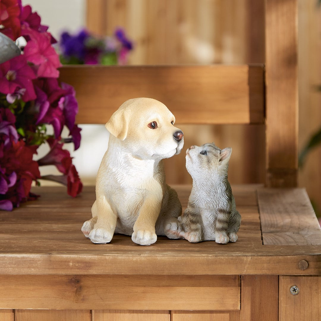 Best Buds Puppy And Kitten Figurine