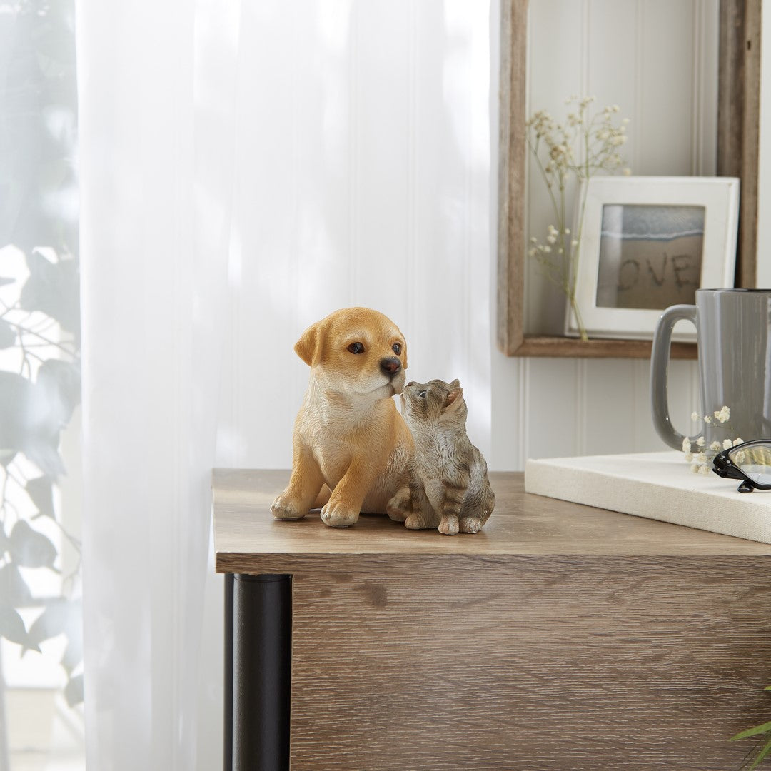 Best Buds Puppy And Kitten Figurine
