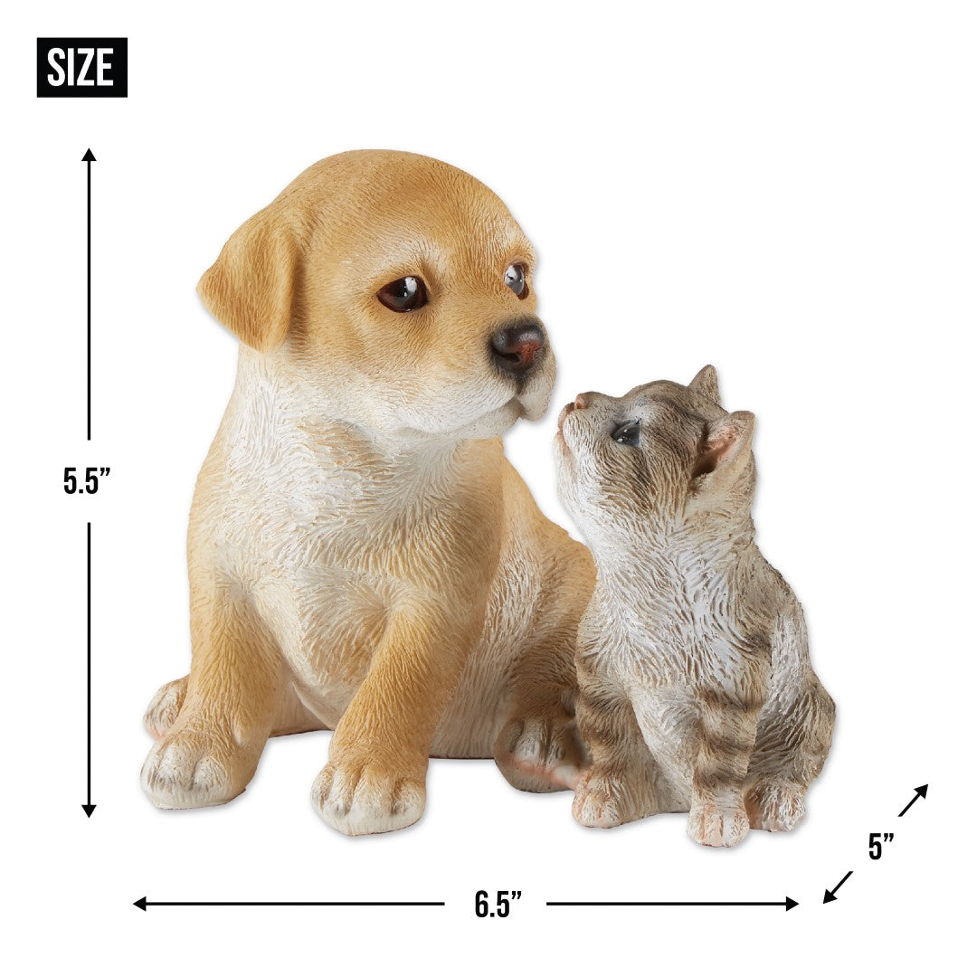 Best Buds Puppy And Kitten Figurine