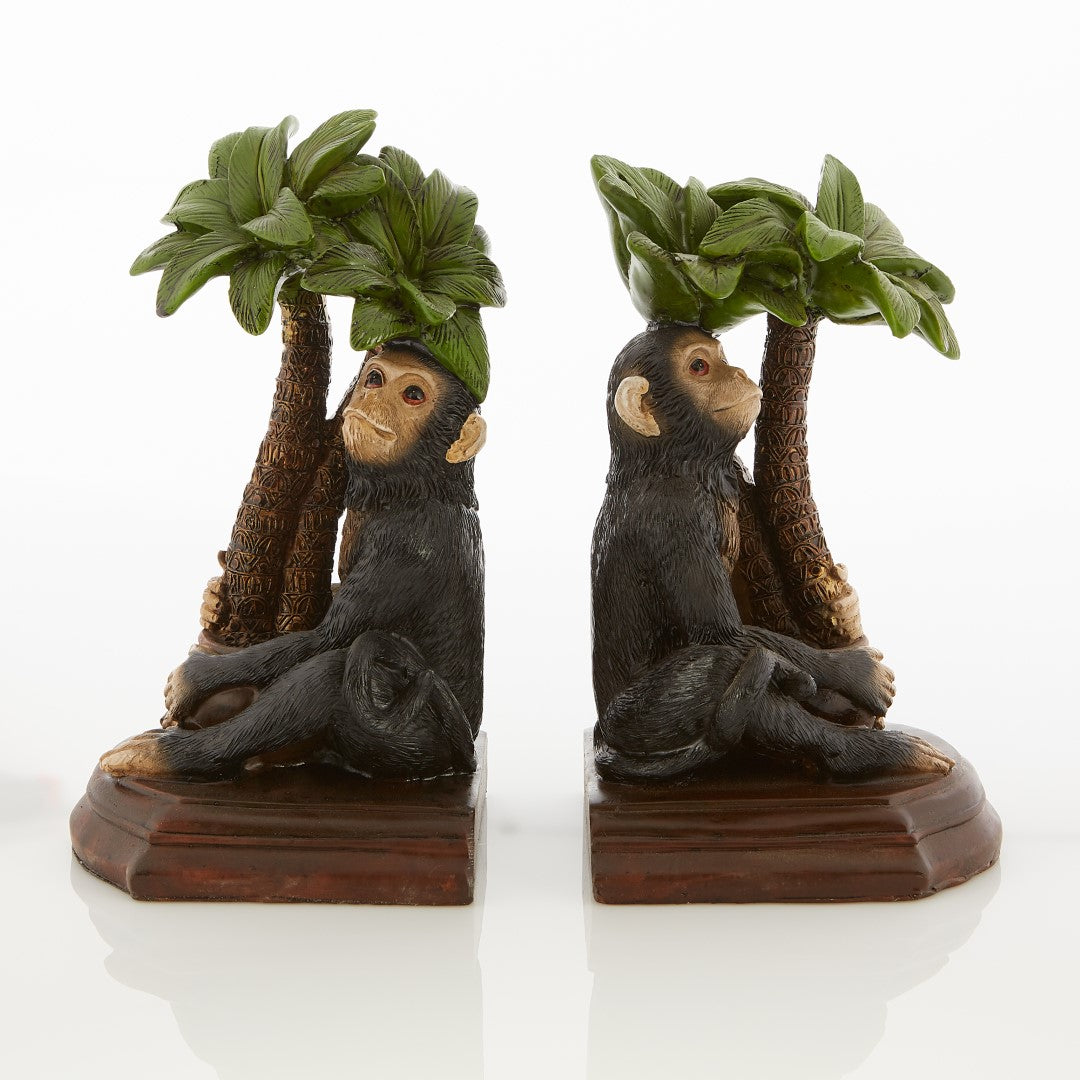 Monkey Bookends