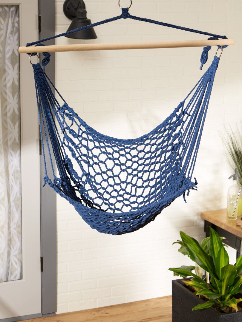 French Blue Hammock Chair