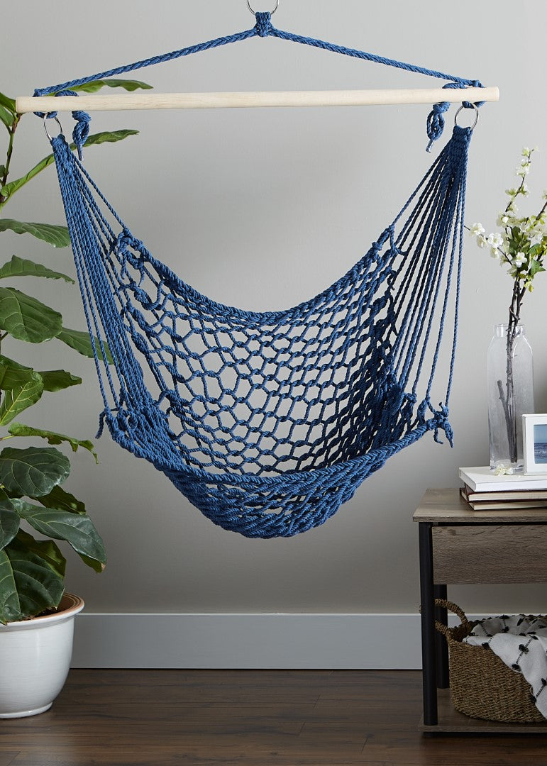 French Blue Hammock Chair