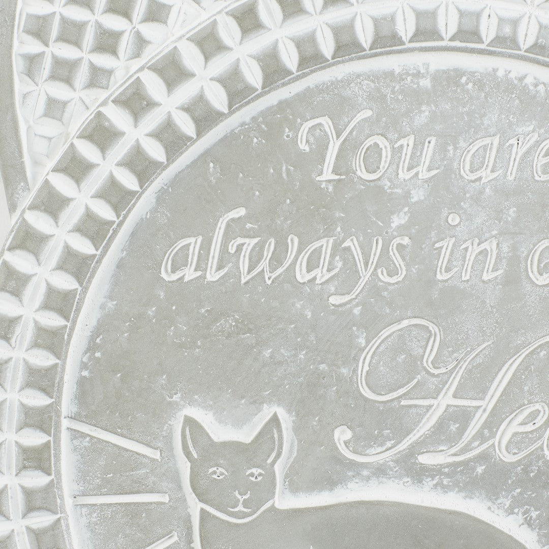 You Are Always In Our Hearts- Cat Memorial Stepping Stone