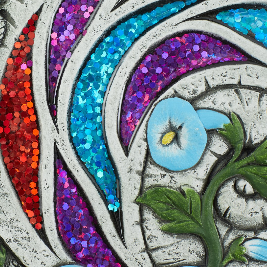 Bejeweled Snail Stepping Stone