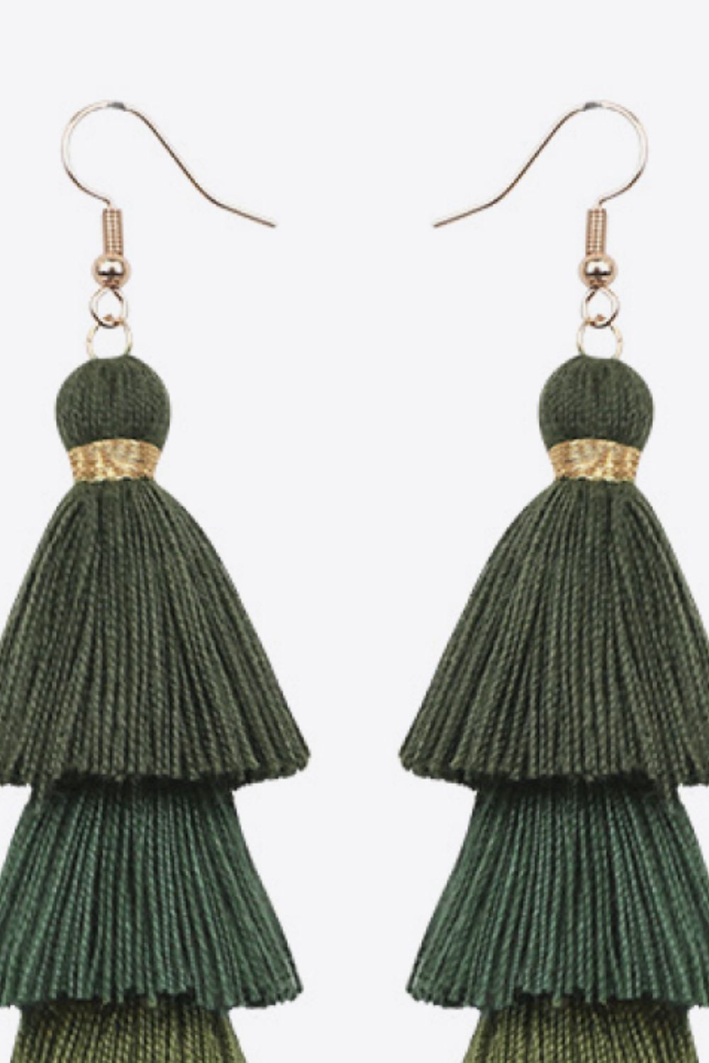 Layered Tassel Earrings