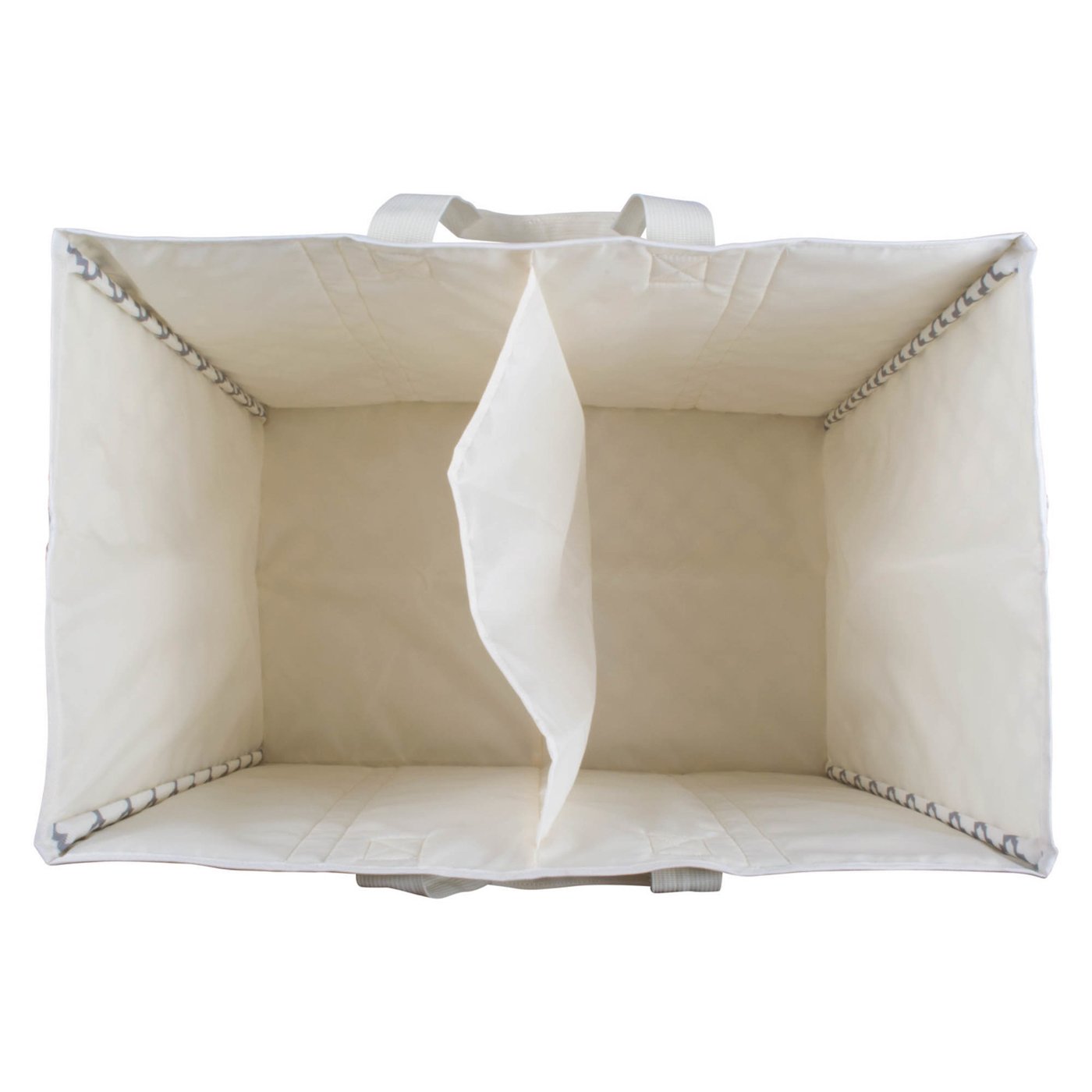 Polyester Storage Lattice Gray Rectangle All Purpose 21X13.7X17