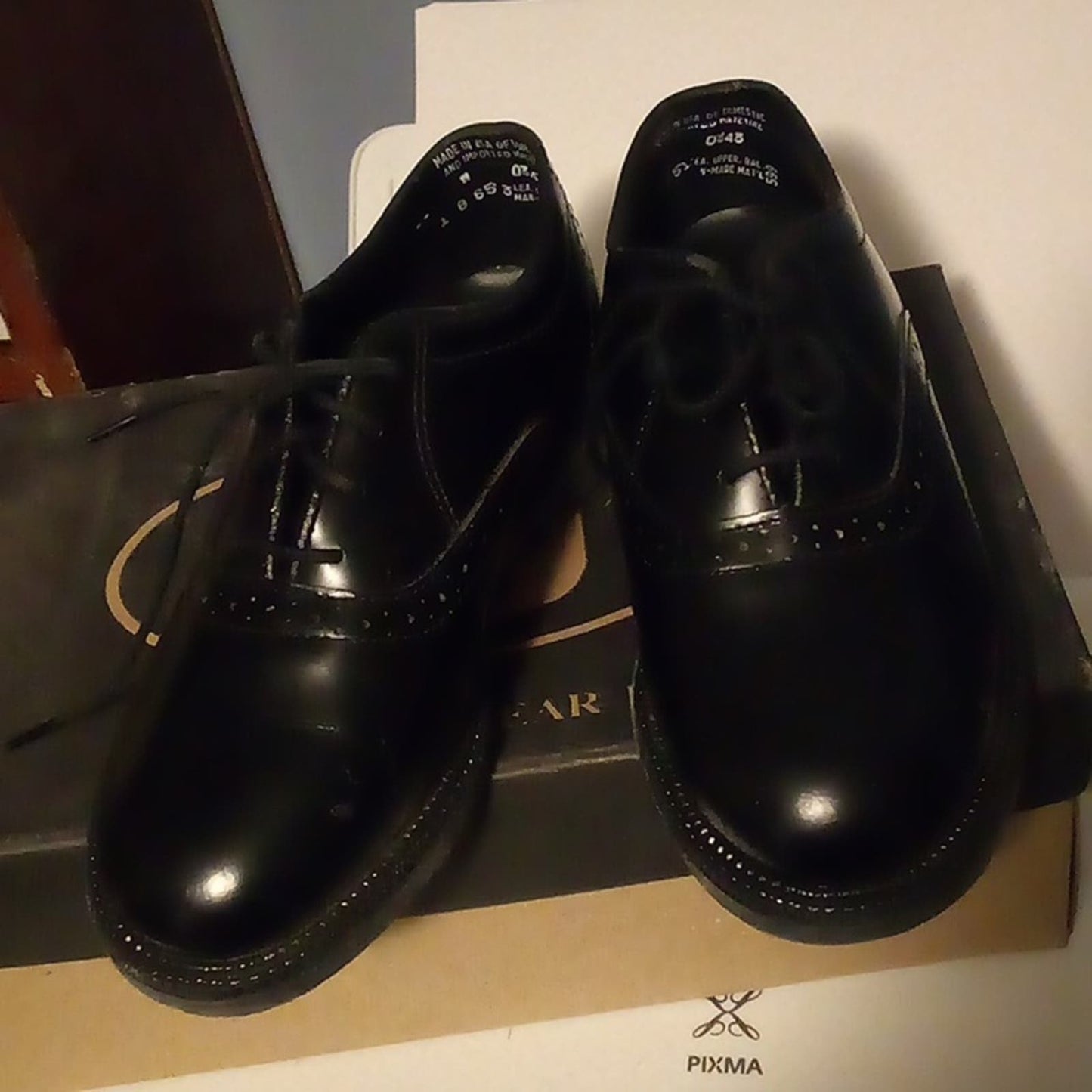 NIB - JJ Black Smooth Stafford Little Boys Dress Shoes - Size 12