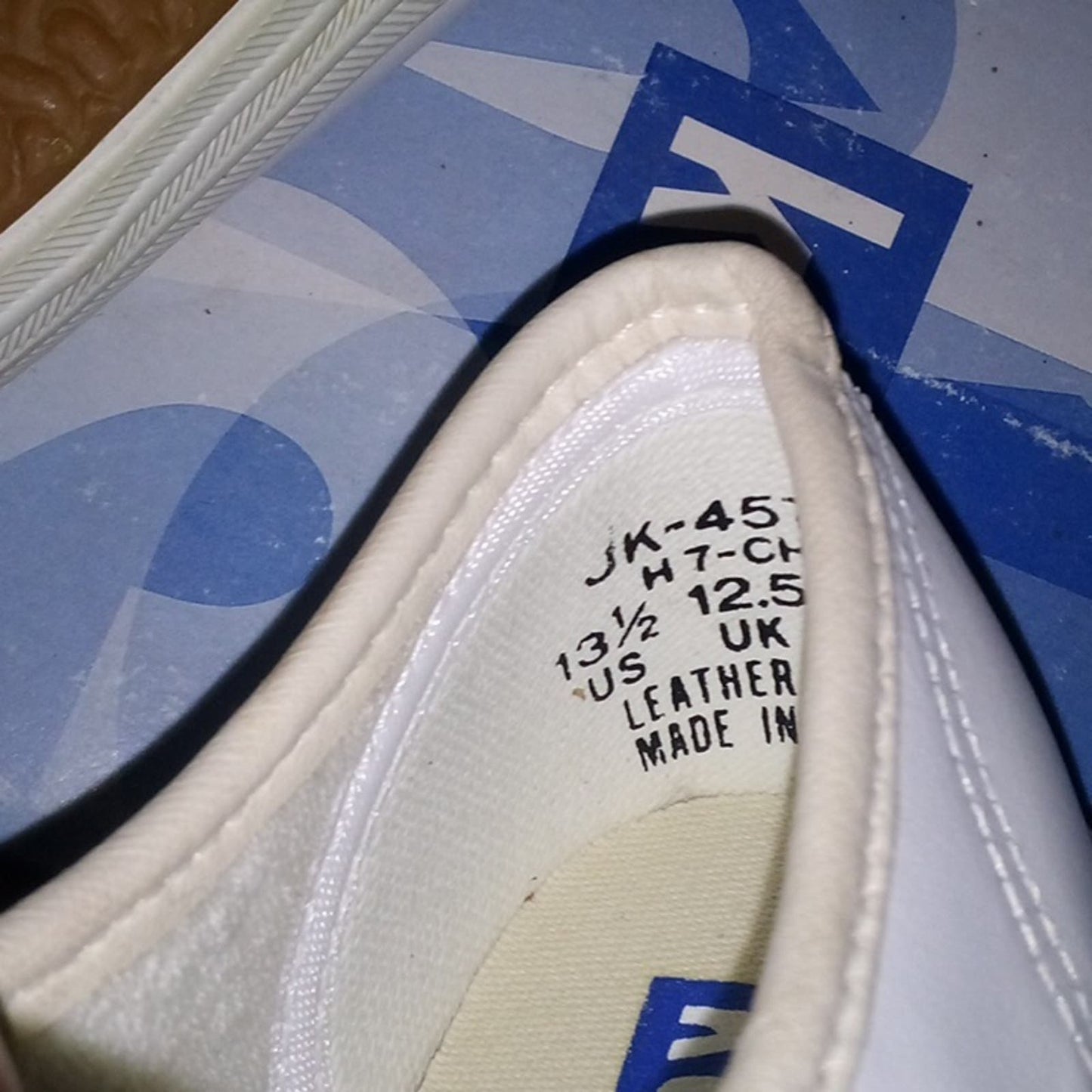 NWT - Keds Girls' Champion White Leather Sneakers Youth