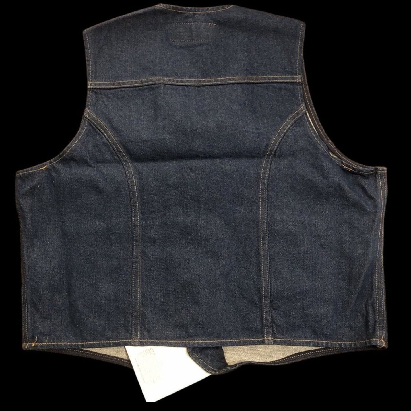 NWT - WRANGLER® Cowboy Cut Unlined Denim Vest - Size L or XL