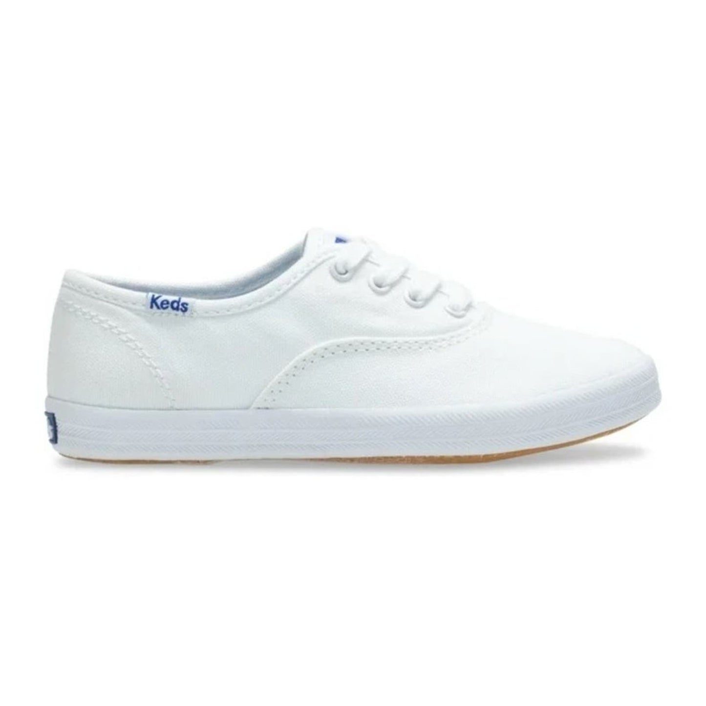 NWT - Keds Girls' Champion White Leather Sneakers Youth