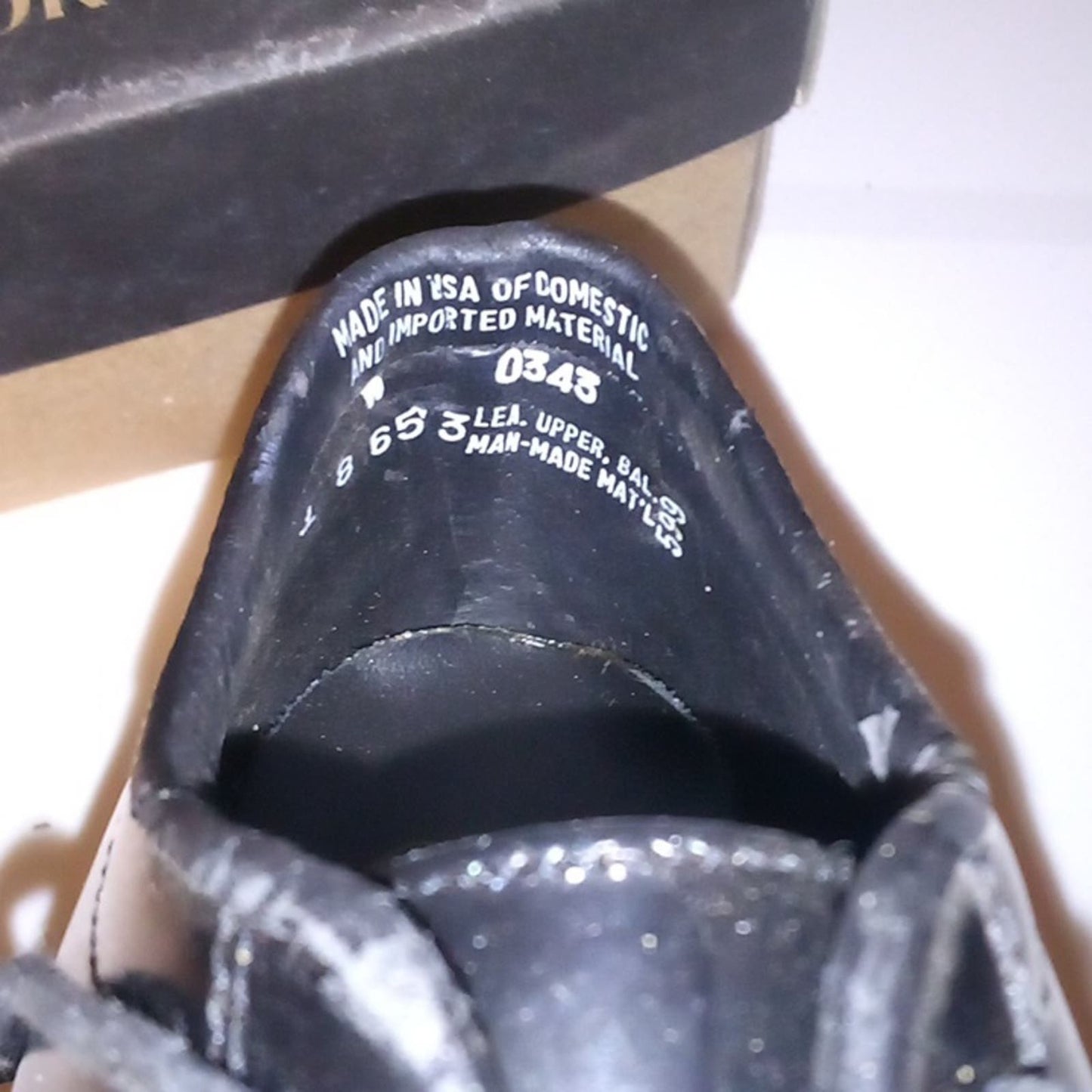 NIB - JJ Black Smooth Stafford Little Boys Dress Shoes - Size 12