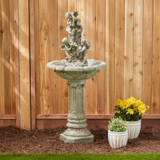 Playful Cherubs Fountain (Incl. Pump) 