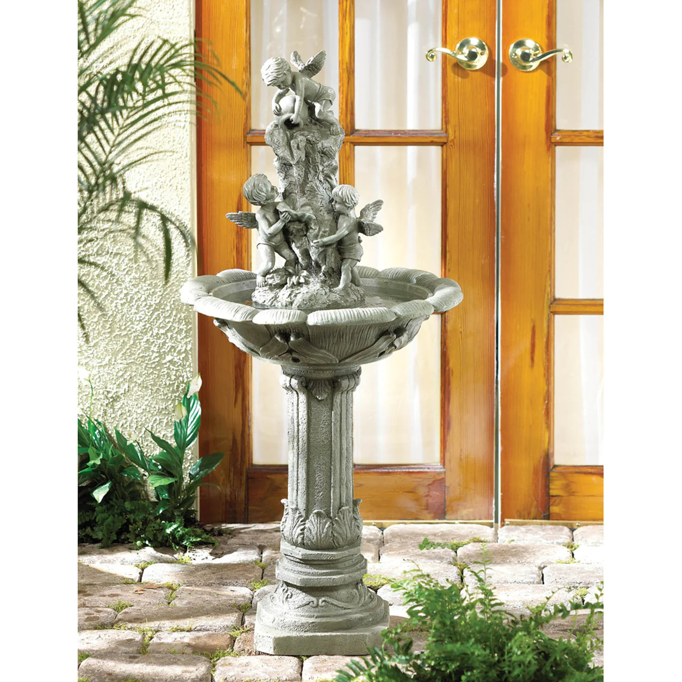 Playful Cherubs Fountain (Incl. Pump) 