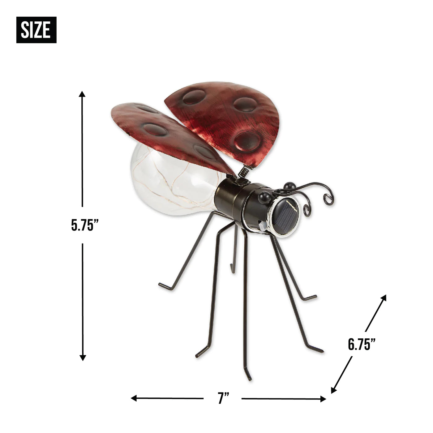 Ladybug Solar Glow Bug 